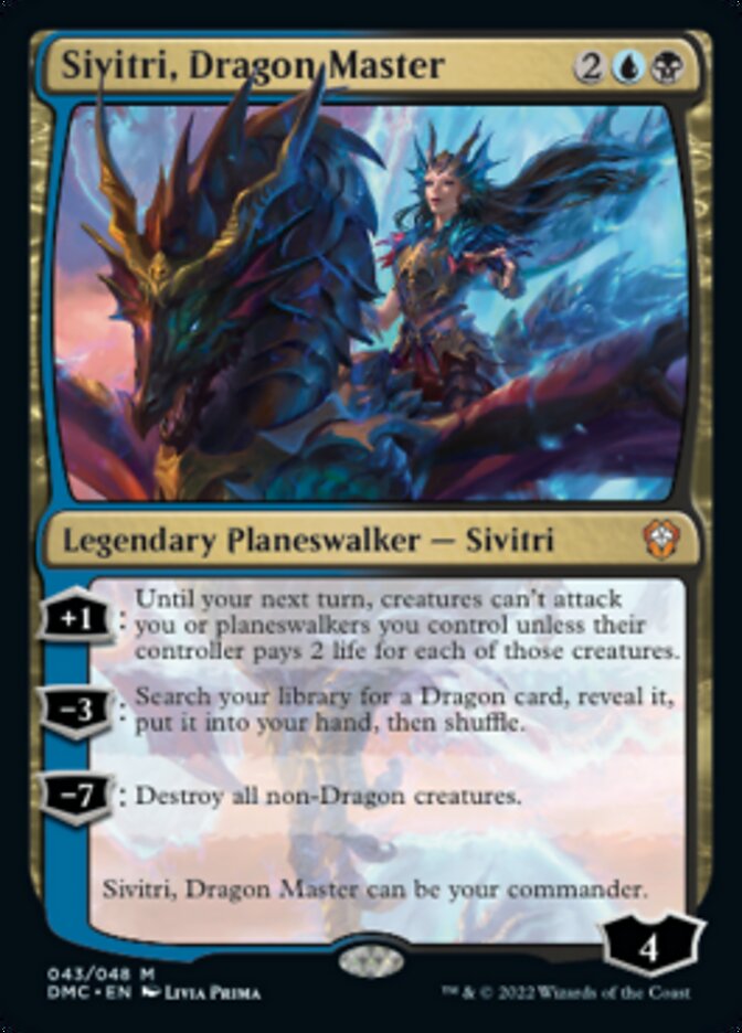 Sivitri, Dragon Master [Dominaria United Commander] | Magic Magpie