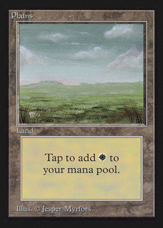Plains (No Mountains)(IE) [Intl. Collectors’ Edition] | Magic Magpie