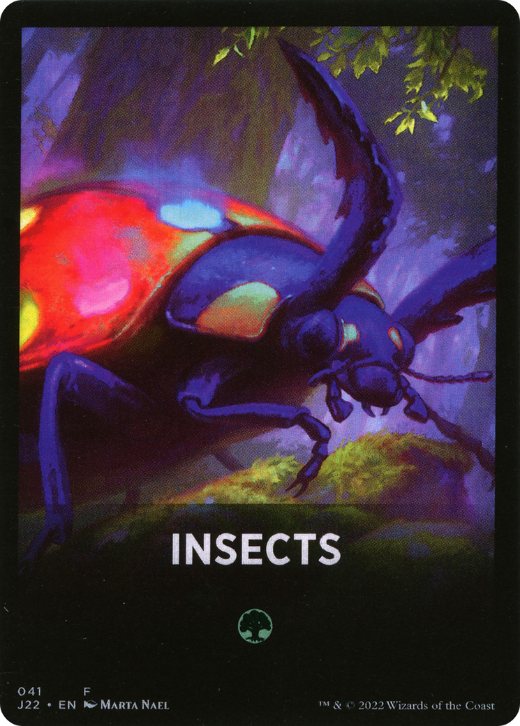 Insects Theme Card [Jumpstart 2022 Front Cards] | Magic Magpie