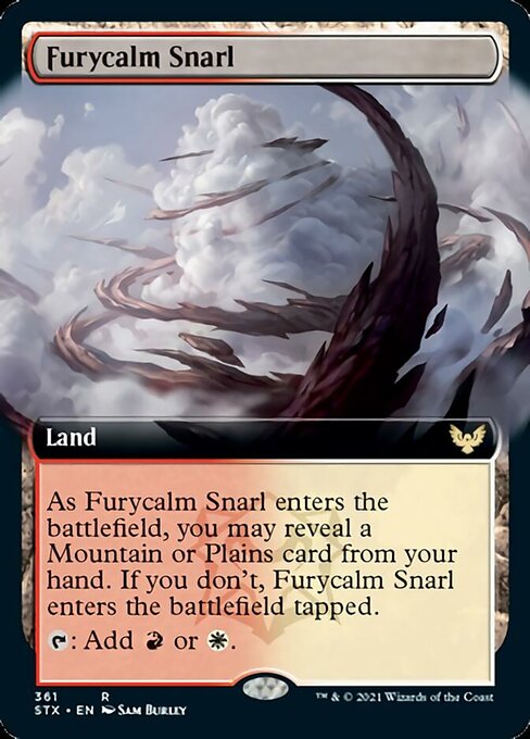 Furycalm Snarl (Extended) [Strixhaven: School of Mages] | Magic Magpie
