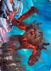 Quakebringer Art Card [Kaldheim: Art Series] | Magic Magpie