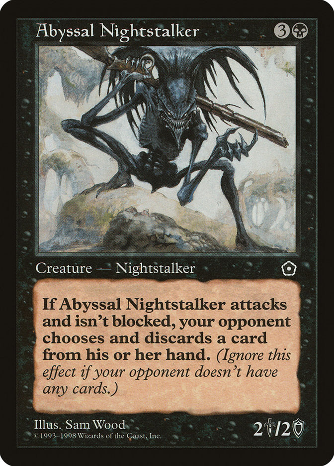 Abyssal Nightstalker [Portal Second Age] | Magic Magpie