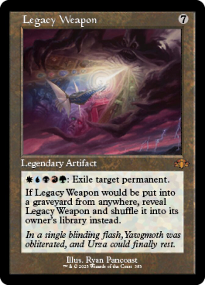 Legacy Weapon (Retro) [Dominaria Remastered] | Magic Magpie
