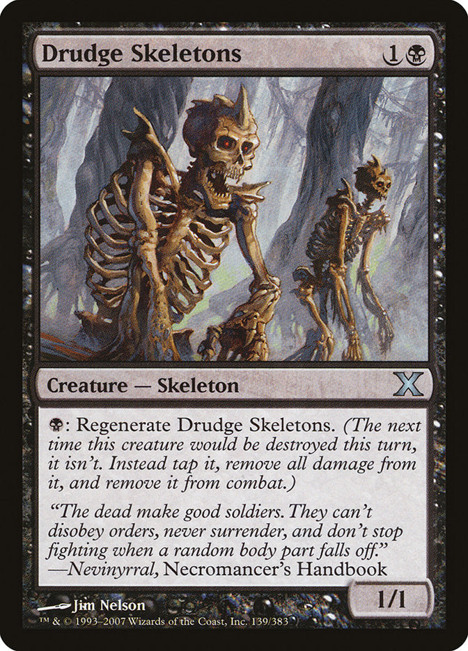 Drudge Skeletons [Tenth Edition] | Magic Magpie