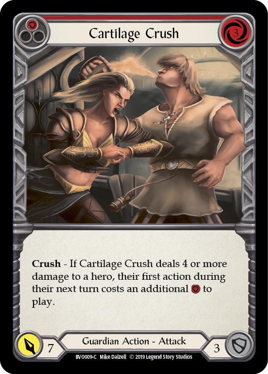 Cartilage Crush (Red) [BVO009-C] 1st Edition Normal | Magic Magpie