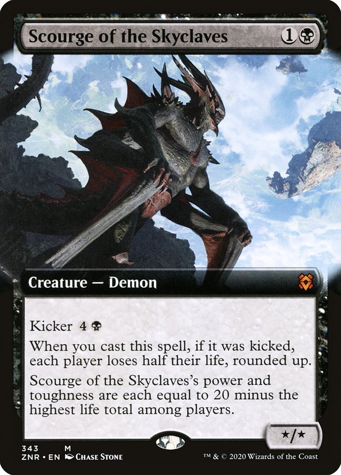 Scourge of the Skyclaves (Extended Art) [Zendikar Rising] | Magic Magpie