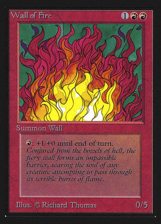 Wall of Fire (IE) [Intl. Collectors’ Edition] | Magic Magpie