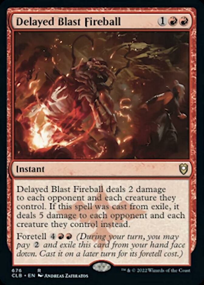 Delayed Blast Fireball [Commander Legends: Battle for Baldur's Gate] | Magic Magpie