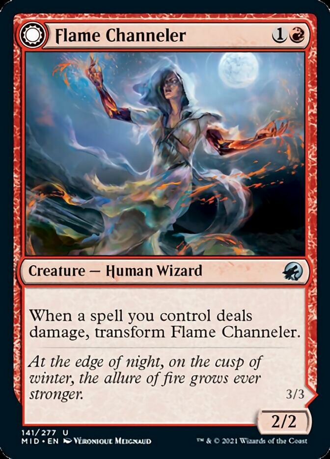 Flame Channeler // Embodiment of Flame [Innistrad: Midnight Hunt] | Magic Magpie