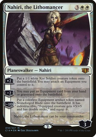 Nahiri, the Lithomancer (Commander 2014) [Commander 2014 Oversized] | Magic Magpie