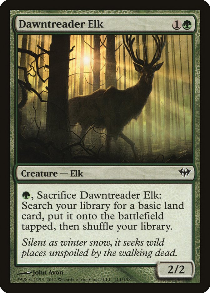 Dawntreader Elk [Dark Ascension] | Magic Magpie