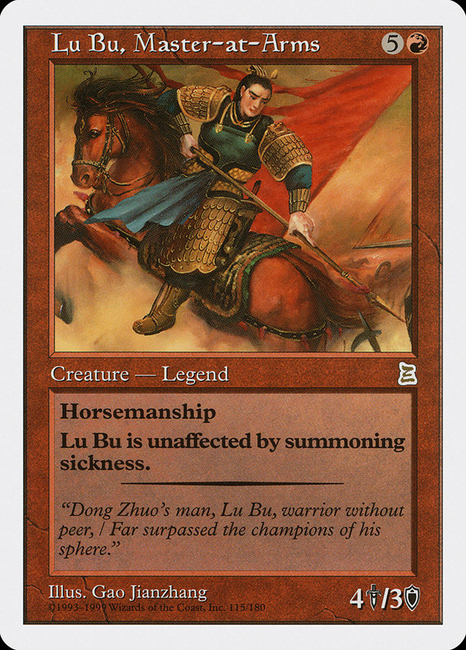 Lu Bu, Master-at-Arms [Portal Three Kingdoms] | Magic Magpie