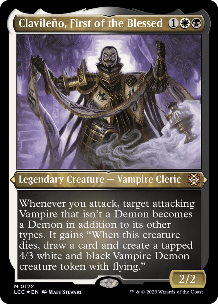 Clavileno, First of the Blessed (Display Commander) [The Lost Caverns of Ixalan Commander] | Magic Magpie