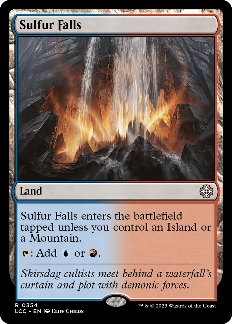 Sulfur Falls [The Lost Caverns of Ixalan Commander] | Magic Magpie