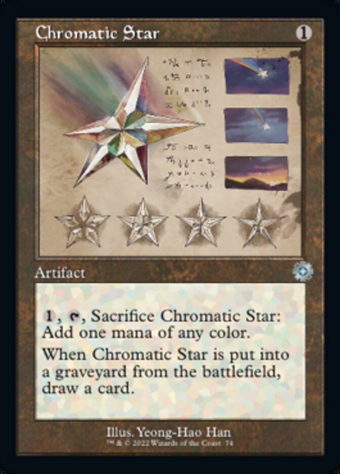 Chromatic Star (Retro Schematic) [The Brothers' War Retro Artifacts] | Magic Magpie