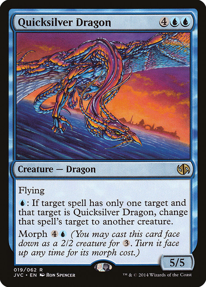 Quicksilver Dragon [Duel Decks Anthology] | Magic Magpie