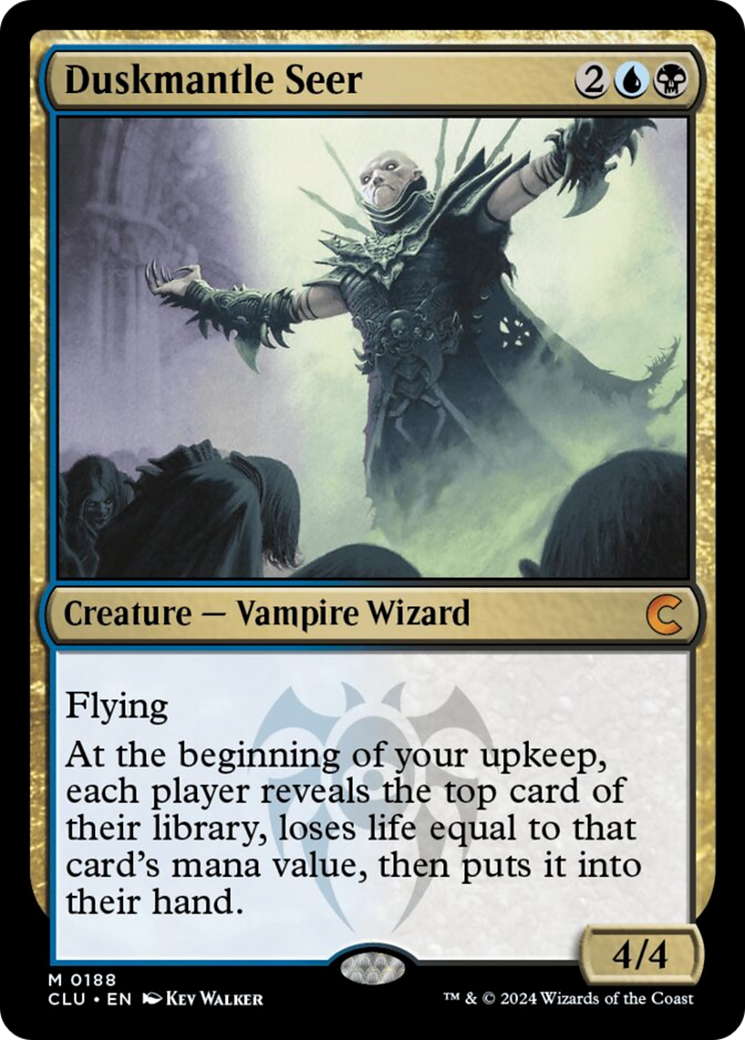 Duskmantle Seer [Ravnica: Clue Edition] | Magic Magpie