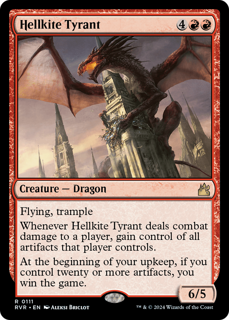 Hellkite Tyrant [Ravnica Remastered] | Magic Magpie