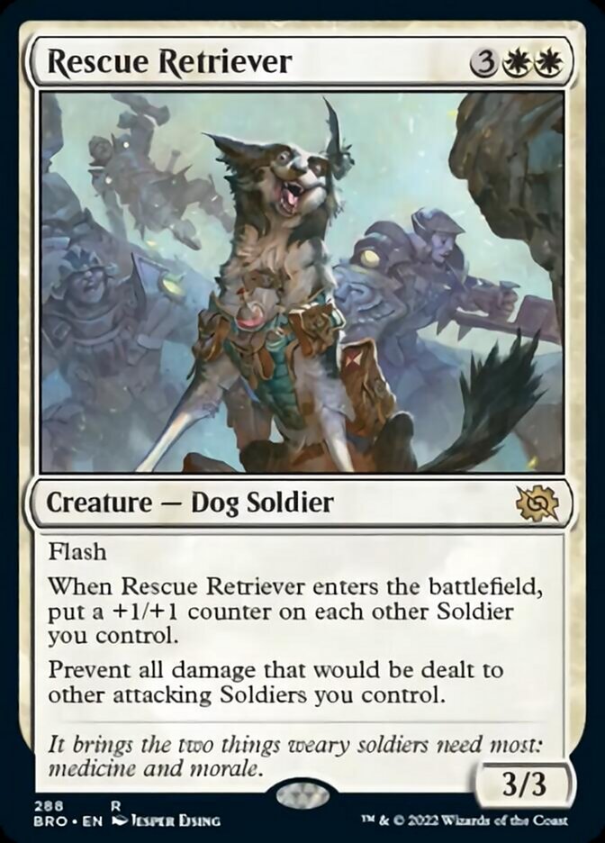 Rescue Retriever [The Brothers' War] | Magic Magpie