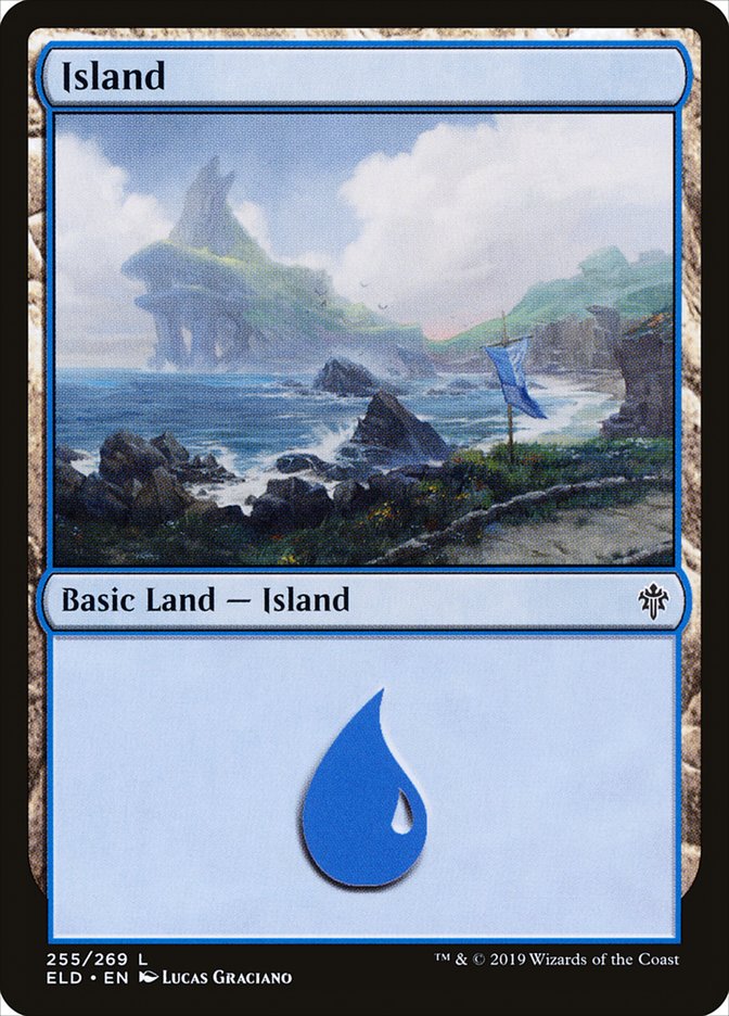 Island (255) [Throne of Eldraine] | Magic Magpie