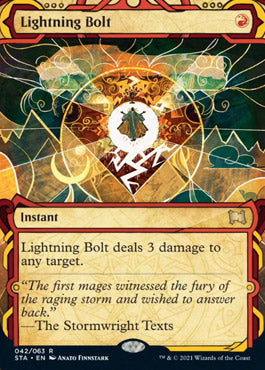 Lightning Bolt (Etched Foil) [Strixhaven Mystical Archive] | Magic Magpie