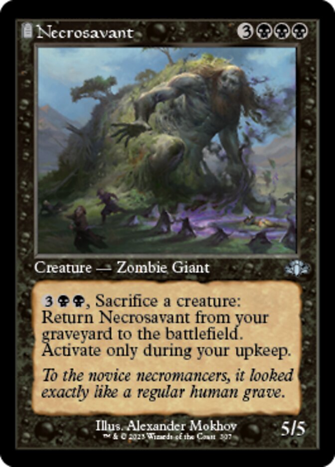 Necrosavant (Retro) [Dominaria Remastered] | Magic Magpie