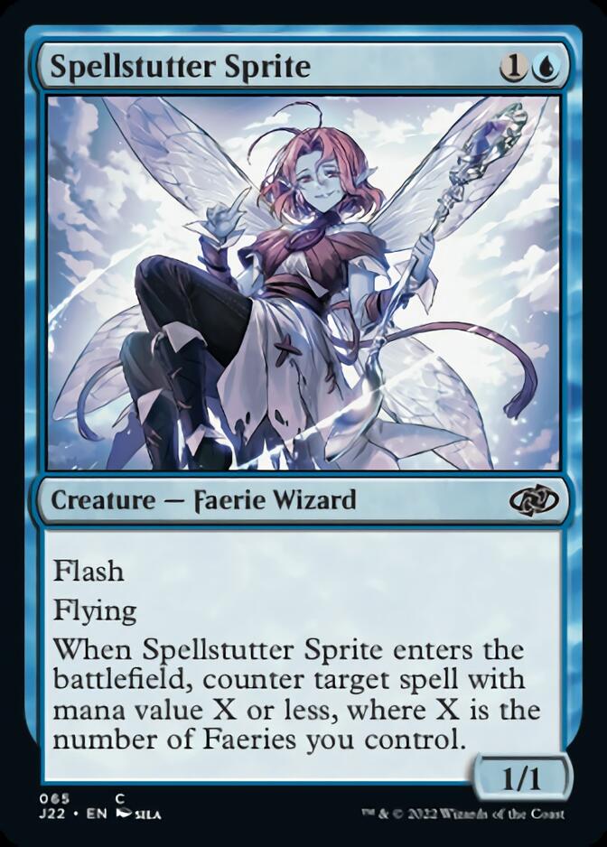 Spellstutter Sprite [Jumpstart 2022] | Magic Magpie