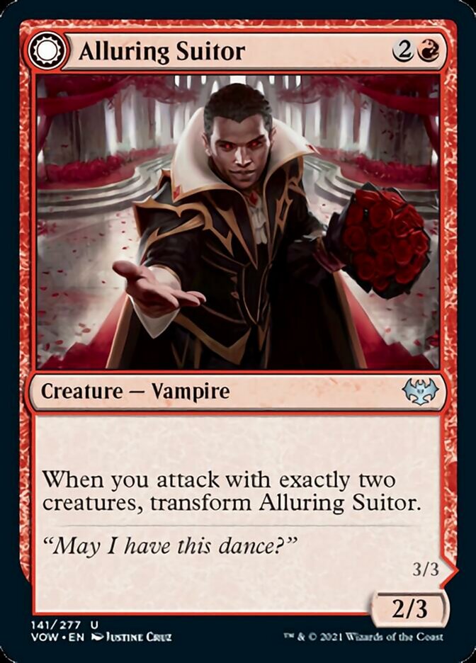 Alluring Suitor // Deadly Dancer [Innistrad: Crimson Vow] | Magic Magpie