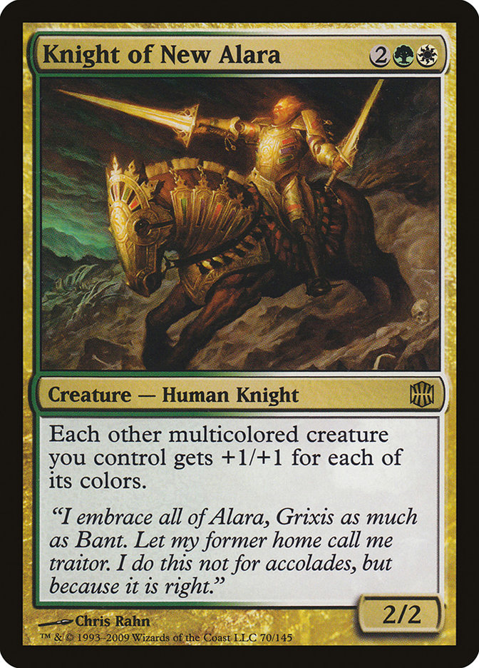 Knight of New Alara [Alara Reborn] | Magic Magpie