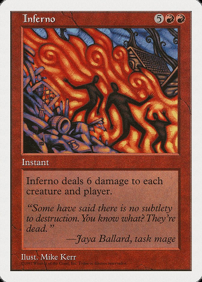 Inferno (Portuguese Copyright) [Fifth Edition] | Magic Magpie