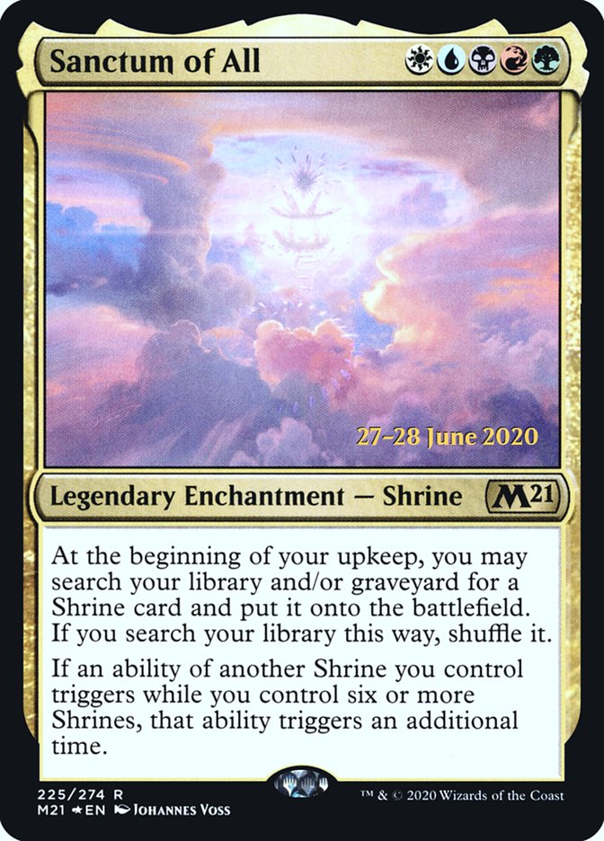 Sanctum of All  [Core Set 2021 Prerelease Promos] | Magic Magpie