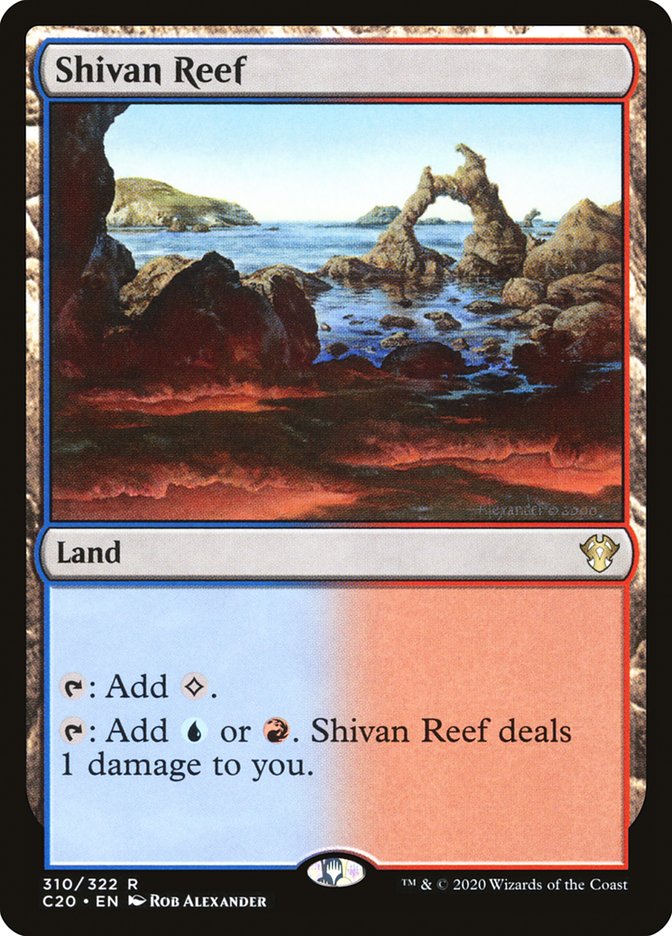 Shivan Reef [Commander 2020] | Magic Magpie