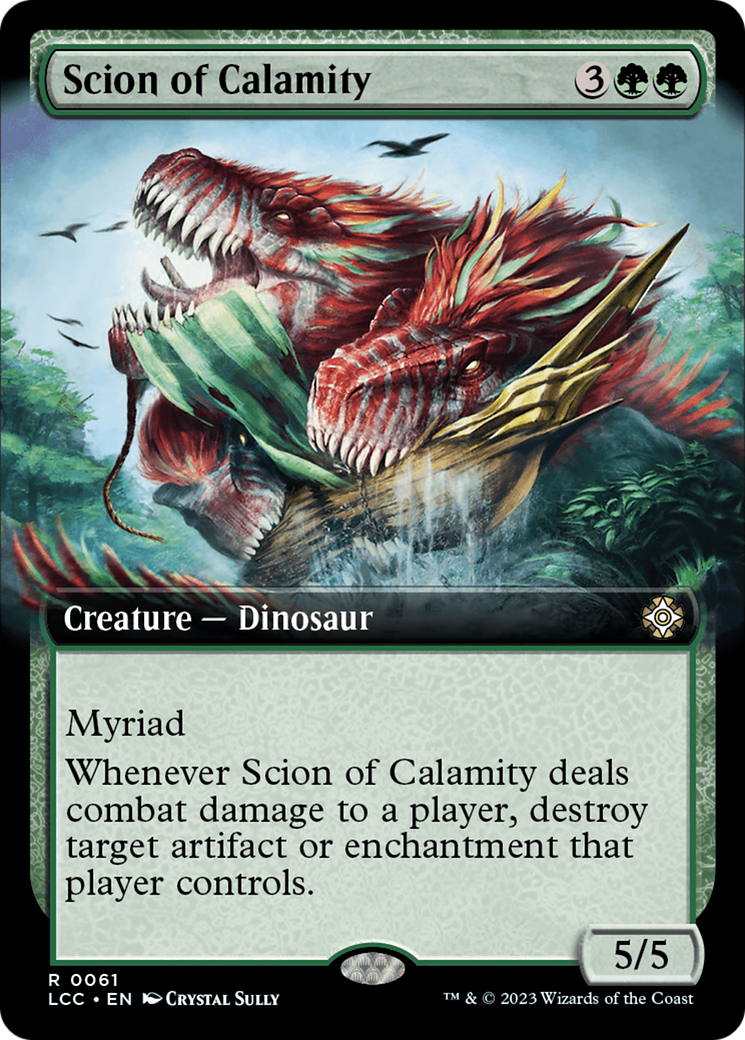 Scion of Calamity (Extended Art) [The Lost Caverns of Ixalan Commander] | Magic Magpie
