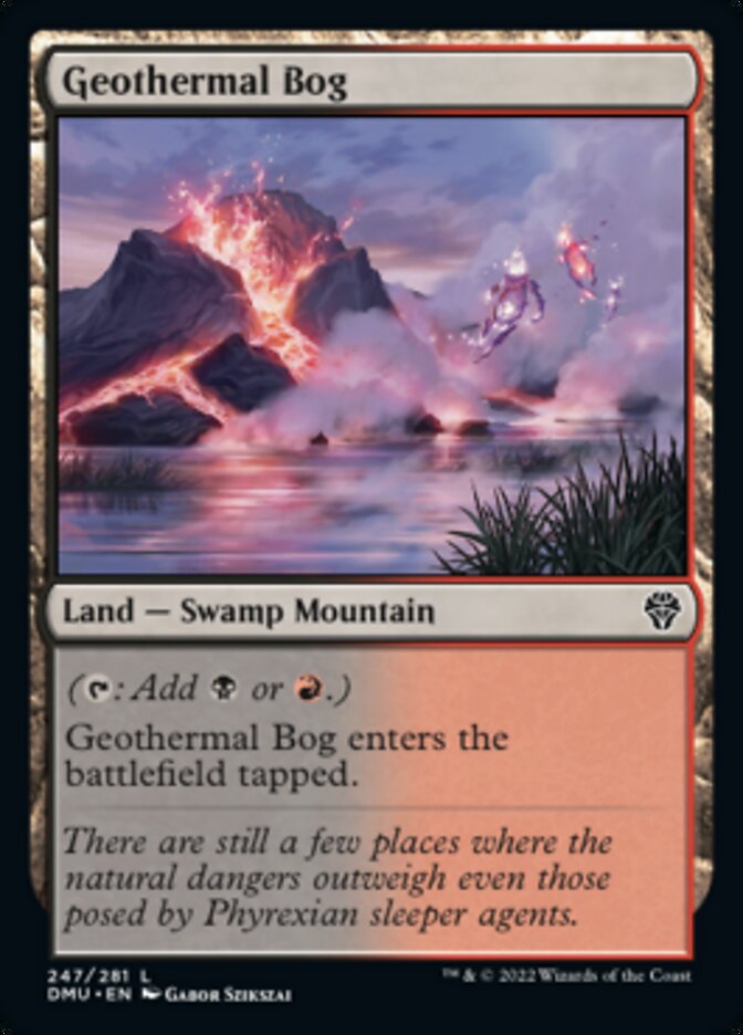 Geothermal Bog [Dominaria United] | Magic Magpie