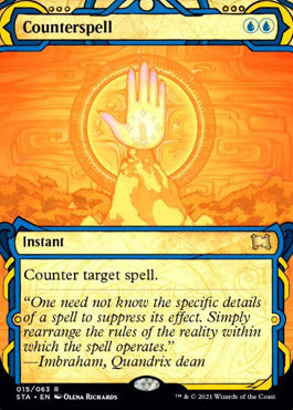 Counterspell (Etched Foil) [Strixhaven Mystical Archive] | Magic Magpie