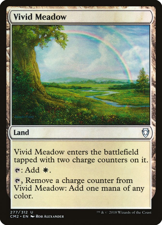 Vivid Meadow [Commander Anthology Volume II] | Magic Magpie