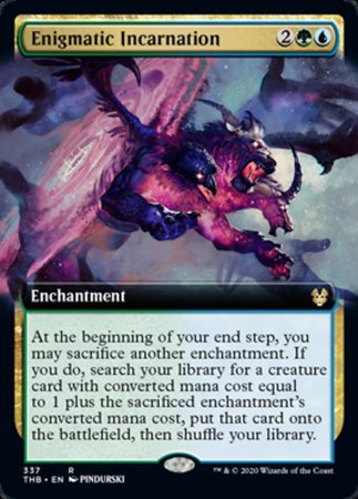 Enigmatic Incarnation (Extended Art) [Theros Beyond Death] | Magic Magpie