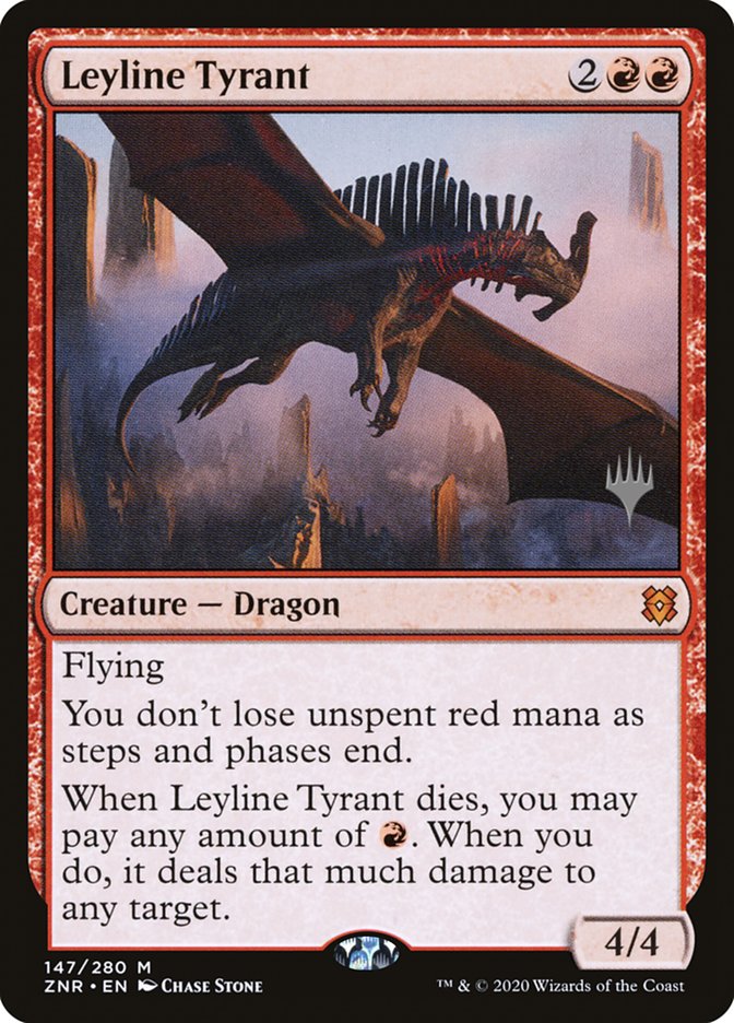 Leyline Tyrant (Promo Pack) [Zendikar Rising Promos] | Magic Magpie