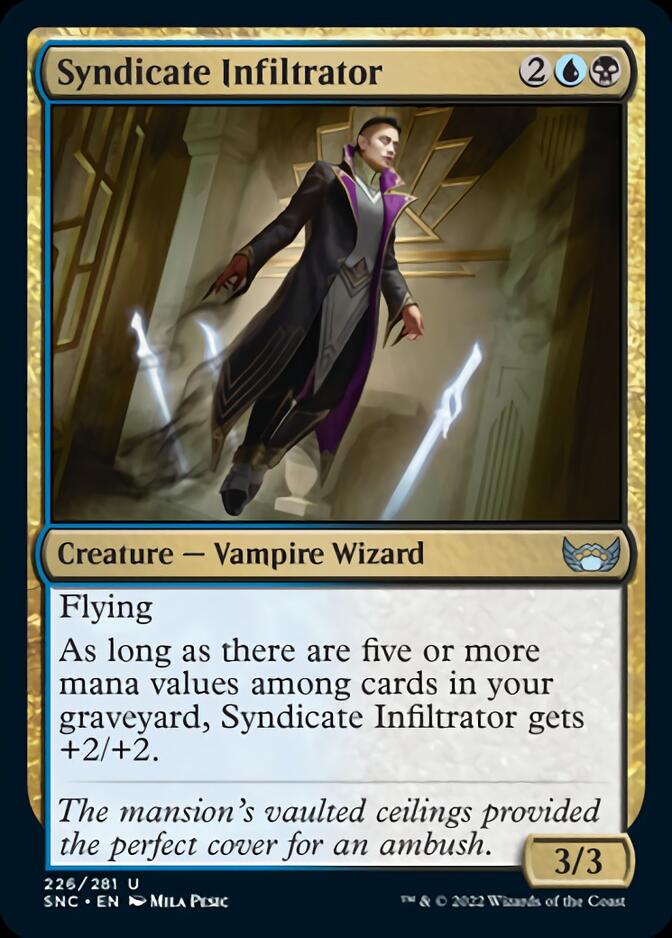 Syndicate Infiltrator [Streets of New Capenna] | Magic Magpie