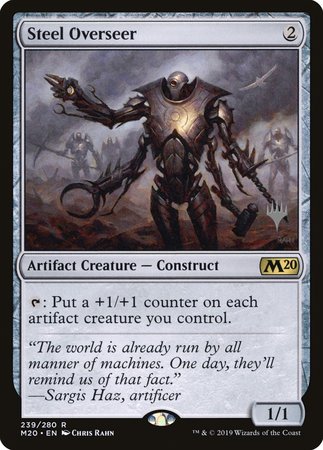 Steel Overseer [Core Set 2020 Promos] | Magic Magpie