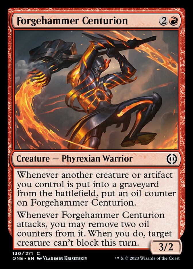 Forgehammer Centurion [Phyrexia: All Will Be One] | Magic Magpie