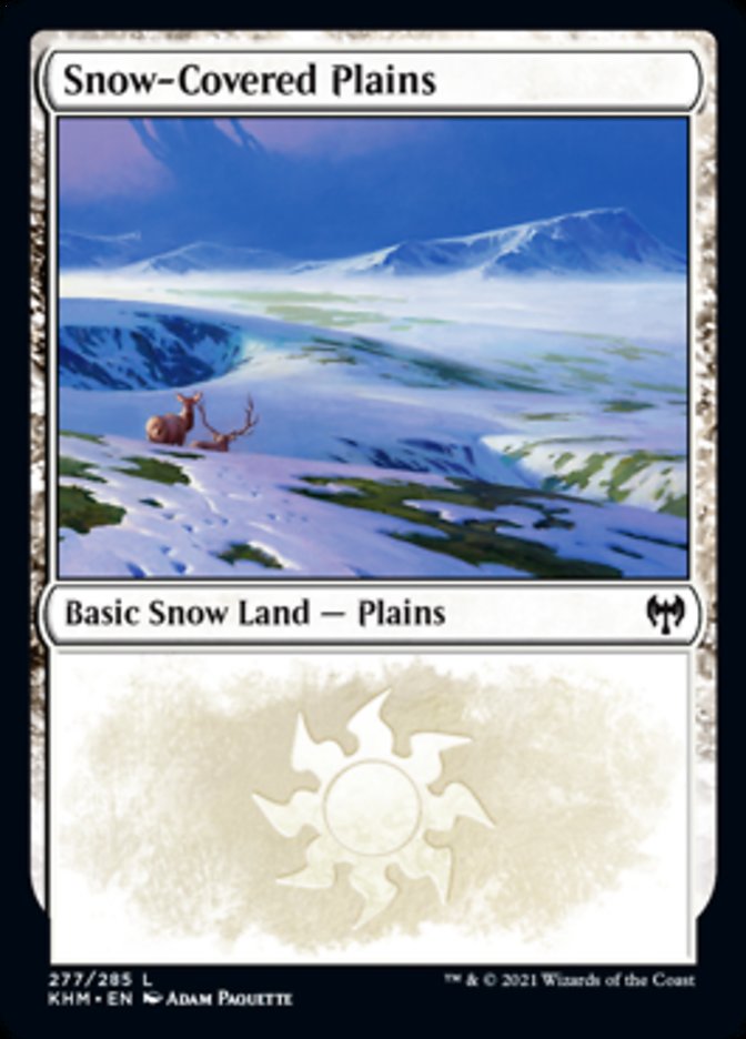 Snow-Covered Plains (277) [Kaldheim] | Magic Magpie