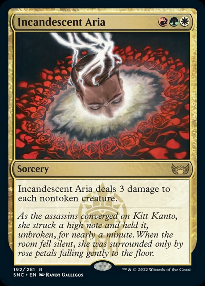 Incandescent Aria [Streets of New Capenna] | Magic Magpie