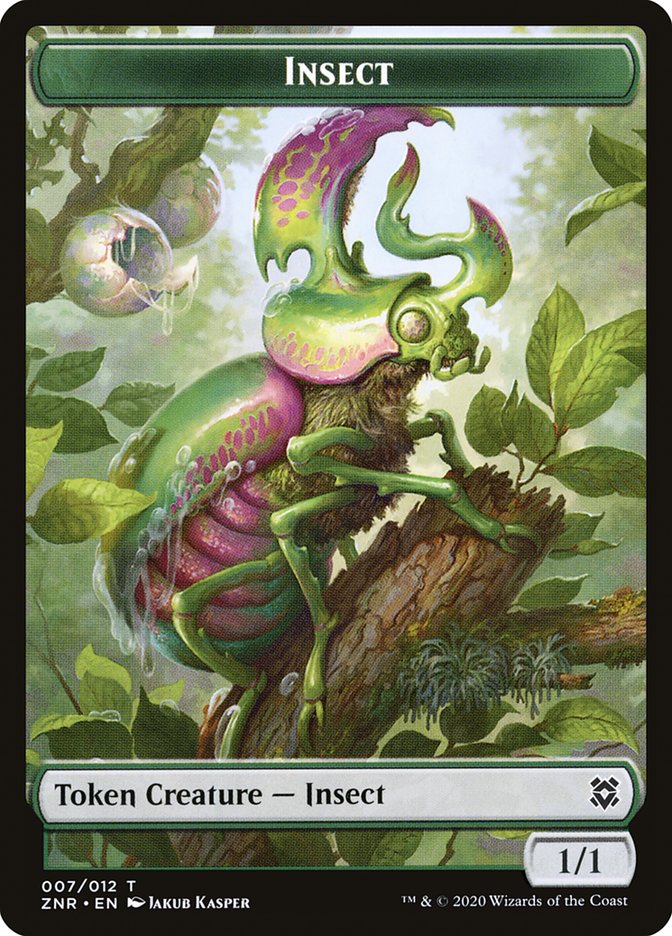 Insect Token [Zendikar Rising] | Magic Magpie