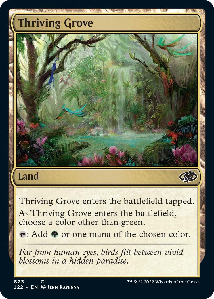 Thriving Grove [Jumpstart 2022] | Magic Magpie