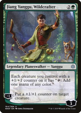 Jiang Yanggu, Wildcrafter [War of the Spark] | Magic Magpie