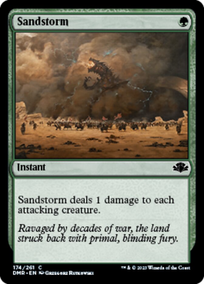 Sandstorm [Dominaria Remastered] | Magic Magpie