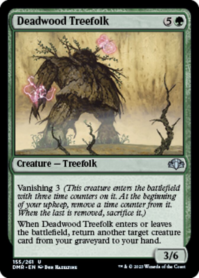 Deadwood Treefolk [Dominaria Remastered] | Magic Magpie
