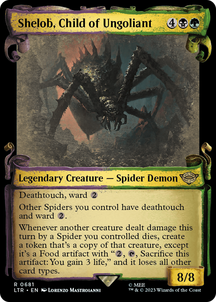 Shelob, Child of Ungoliant [The Lord of the Rings: Tales of Middle-Earth Showcase Scrolls] | Magic Magpie