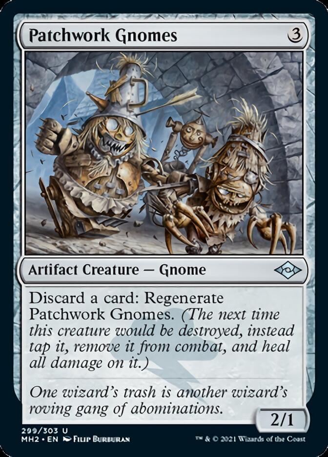 Patchwork Gnomes (Foil Etched) [Modern Horizons 2] | Magic Magpie